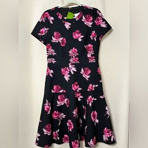 NWT Kate Spade Encore Rose Crepe Dress Size 10